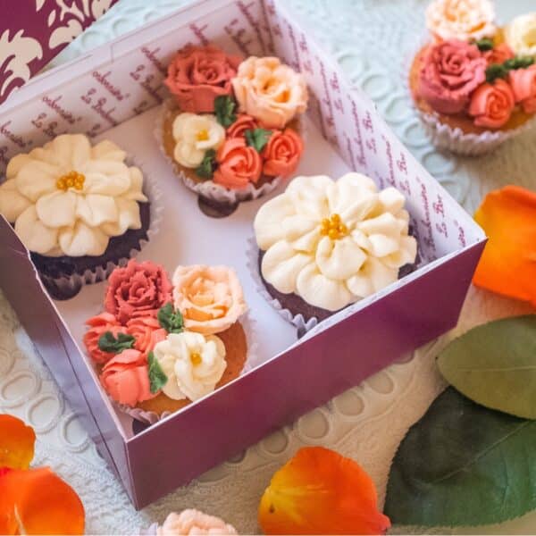 Caja 4 Cupcake Día de la Madre
