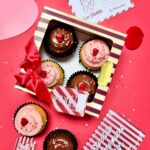 Caja 4 Cupcakes San Valentín