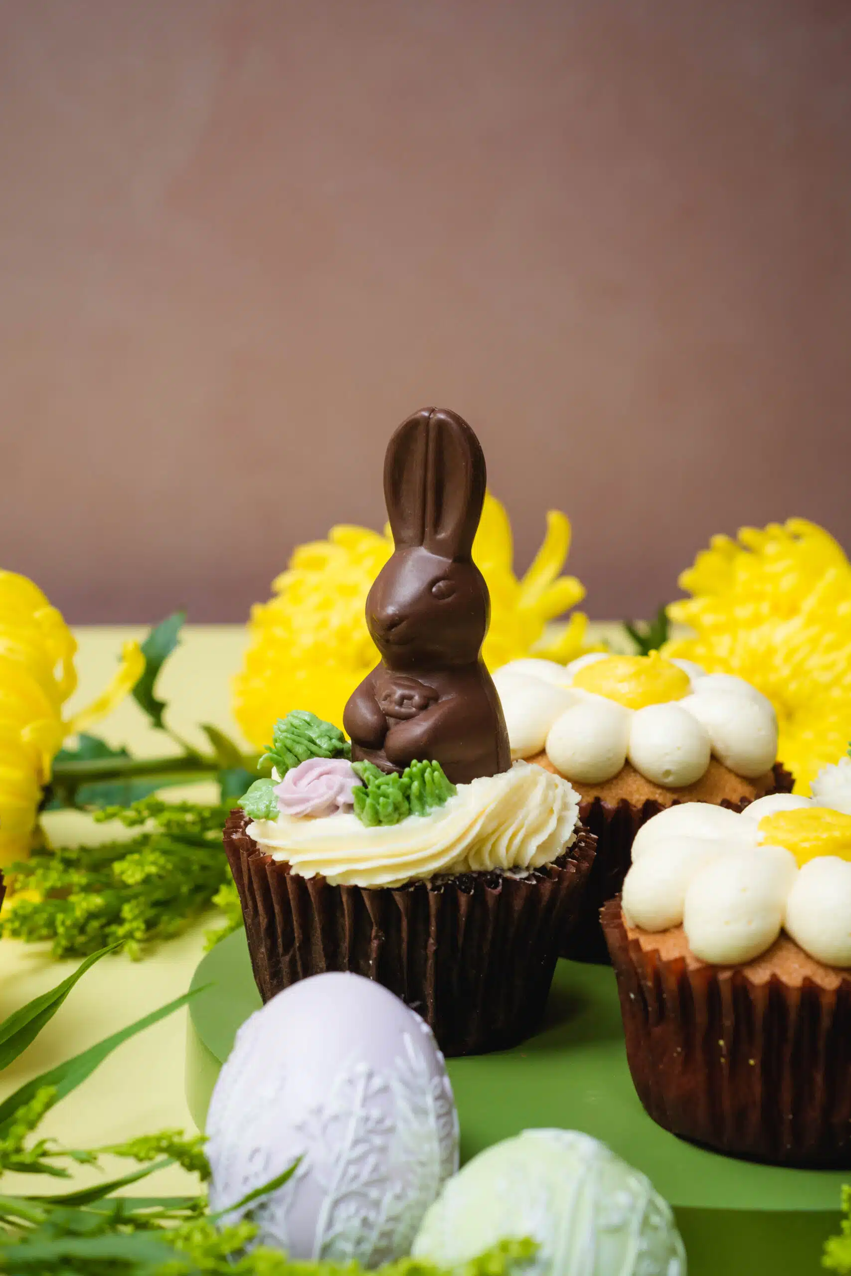 Cupcake con conejito - Imagen 1