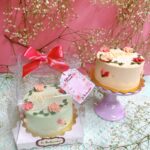 Mini cake en caja de regalo