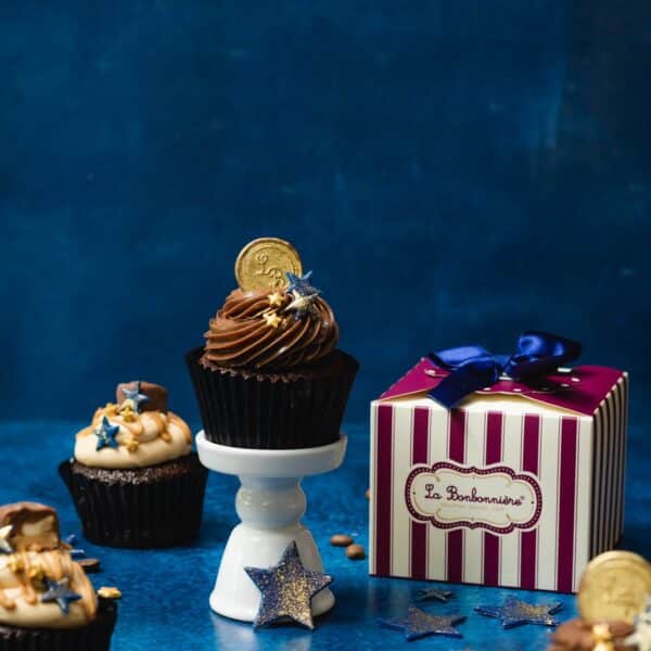 Cajita con 1 Cupcake Brigadeiro de Café