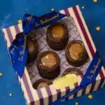 6 Brownie Salted Caramel en Caja de Regalo